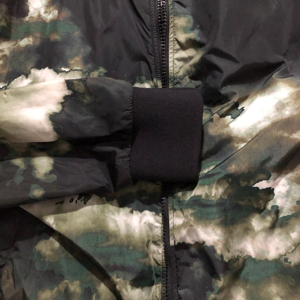 Msgm Cloud Print Bomber Jacket Mint Size Large - image 7